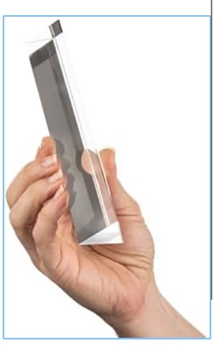 A&M Film and Photo 6" Glass Photography Prism with Box, New