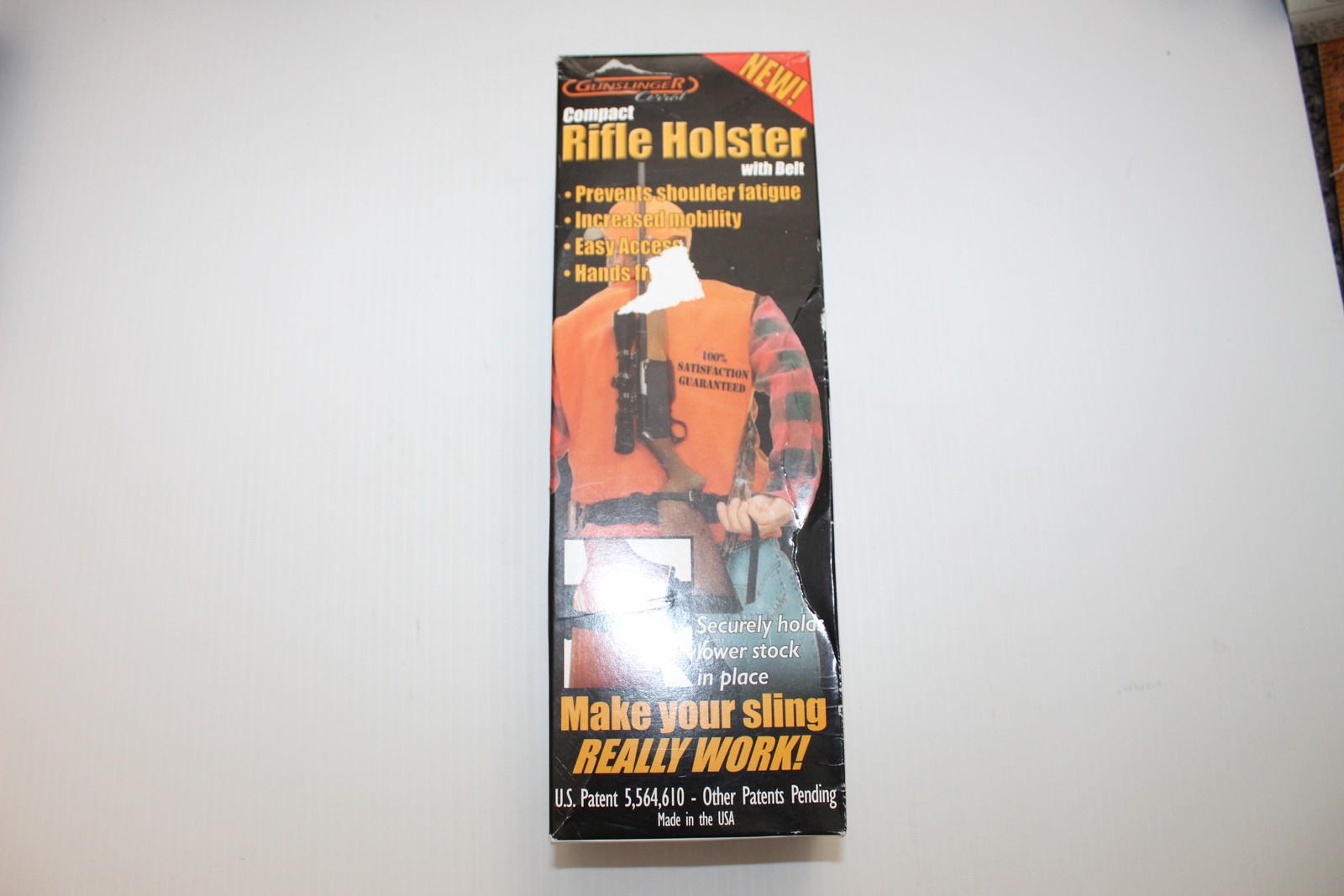 Gunslinger Corral Compact Rifle Holster with Belt for Rifles & Shotguns NEW