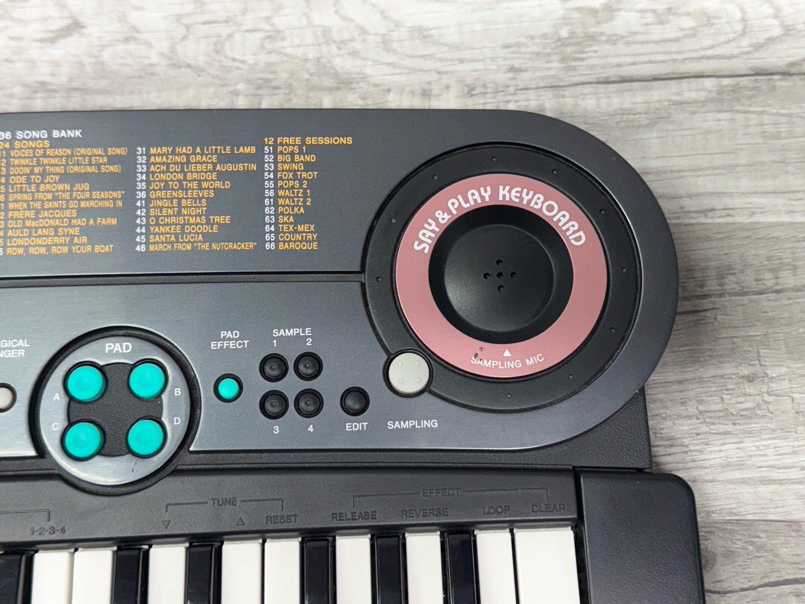 Casio SK-60 Vintage 1990 Mini Sampling Keyboard TESTED WORKING No Adapter (#1)