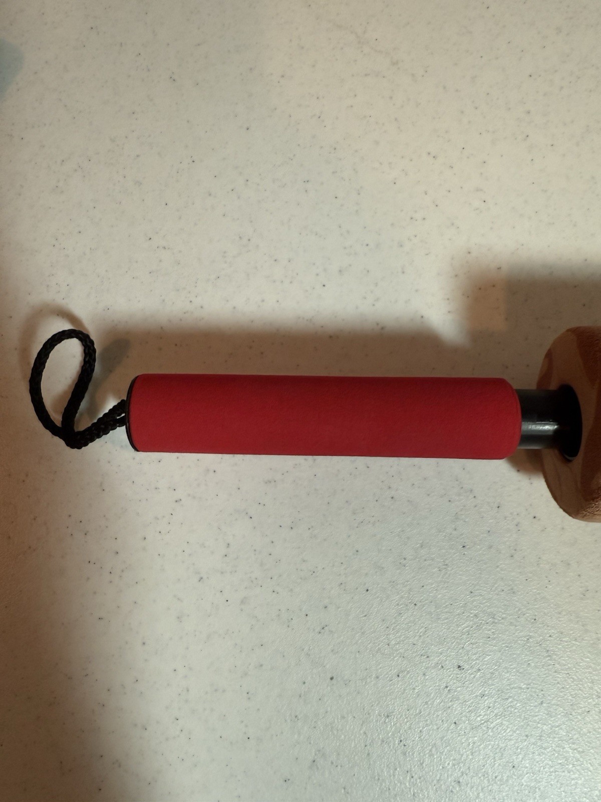 Foam Message Roller With Cord For Carrying/Hanging Great For Aching Muscles