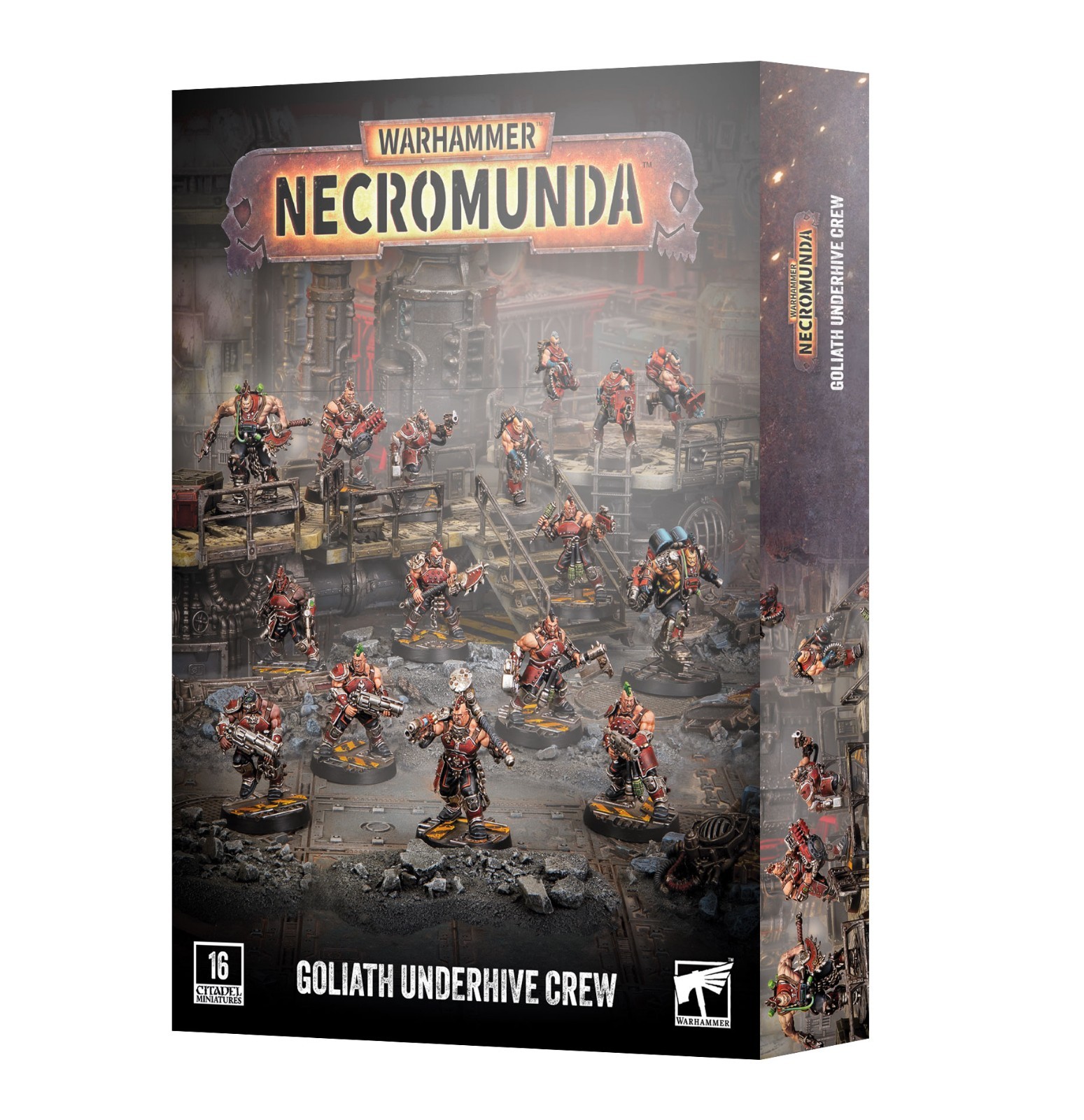 Warhammer Necromunda: Goliath Underhive Crew (Release 8/15/26)