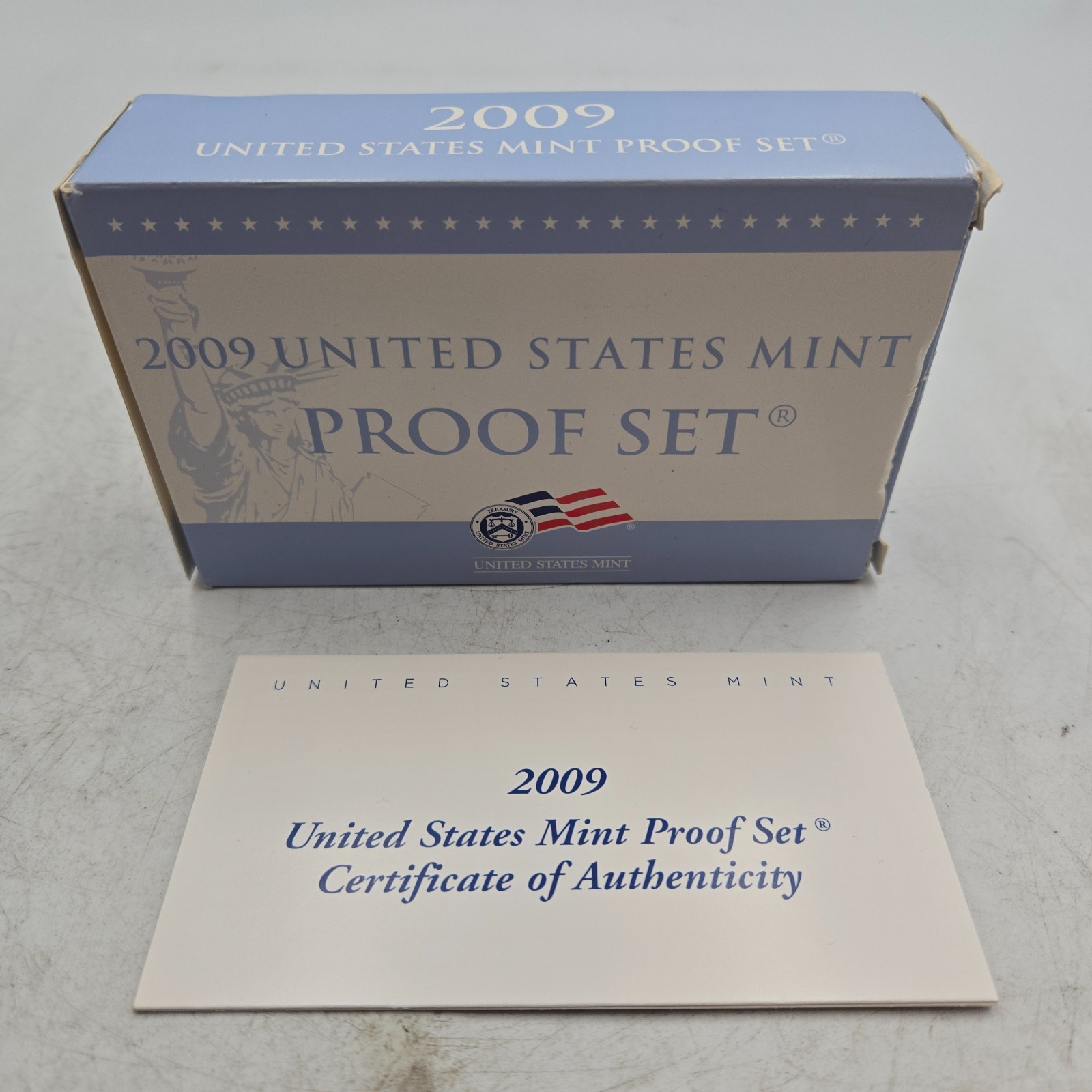 2009 US Mint Proof Set in OGP with COA. 18 coins