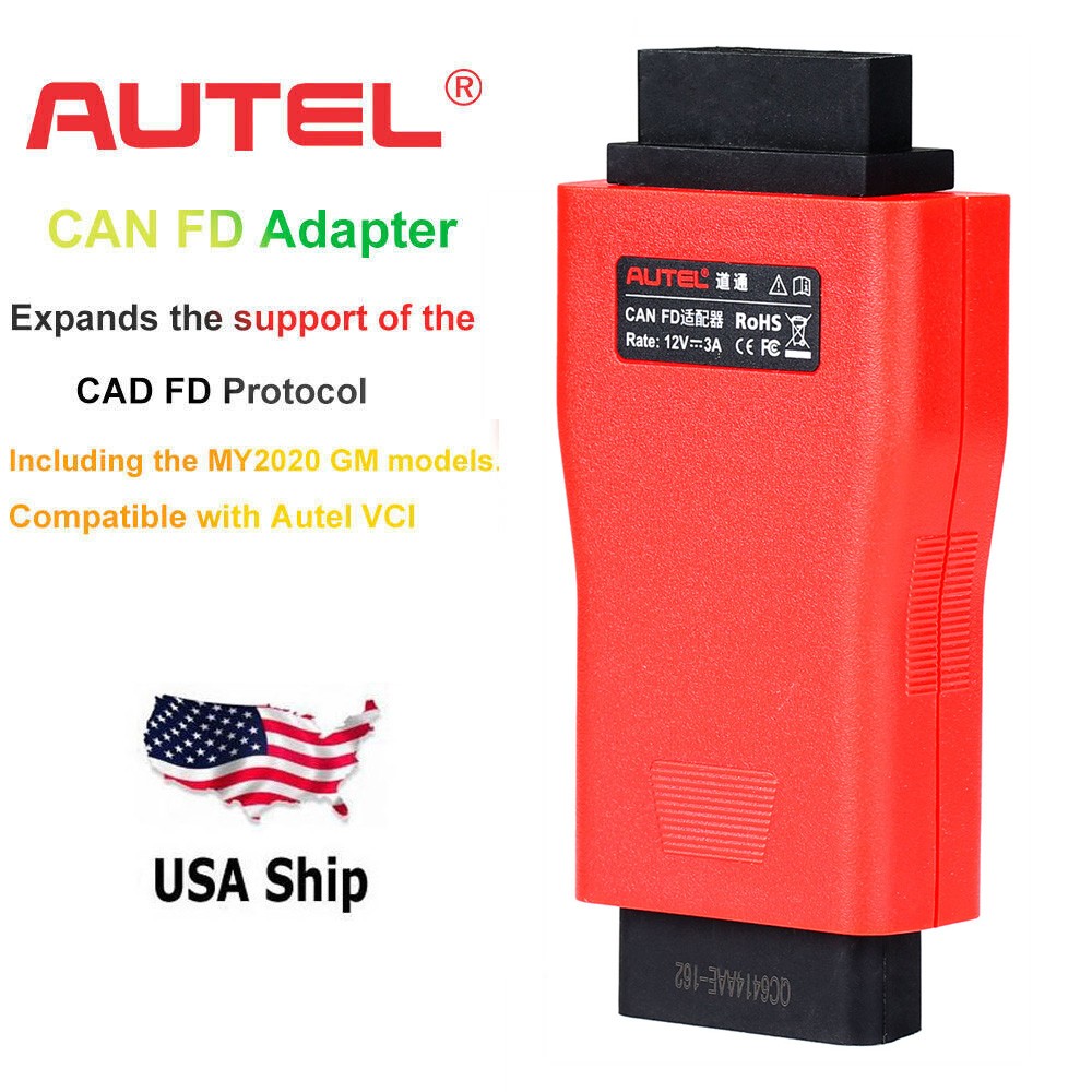 Autel CAN FD Adapter Work with VCI Connector for Diagnostic Scanner Tool