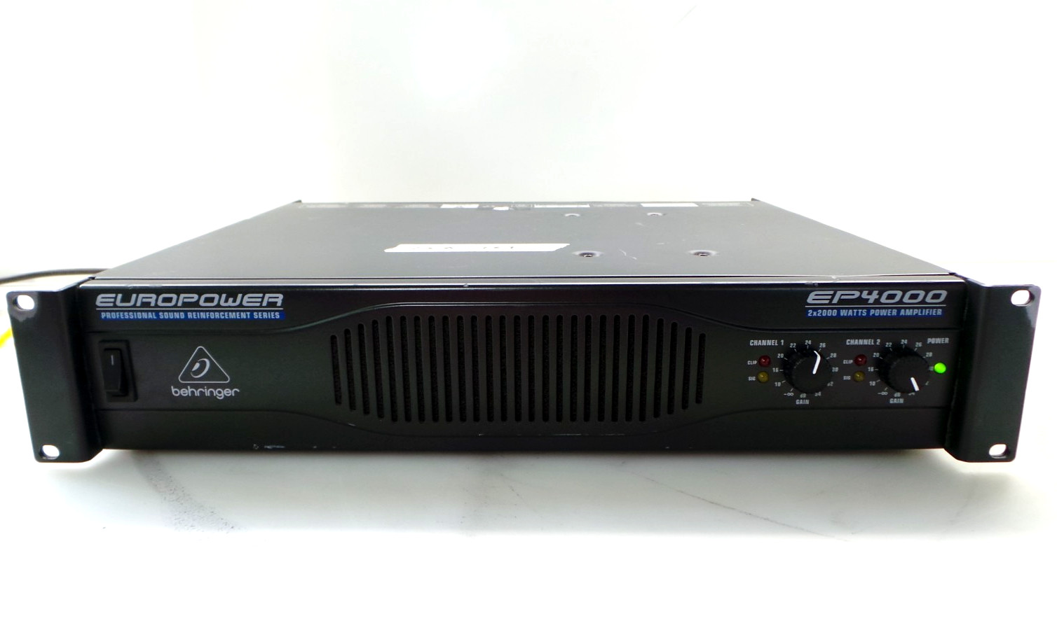Behringer Europower EP4000 Power Amplifier Confirmed Operation - Tested