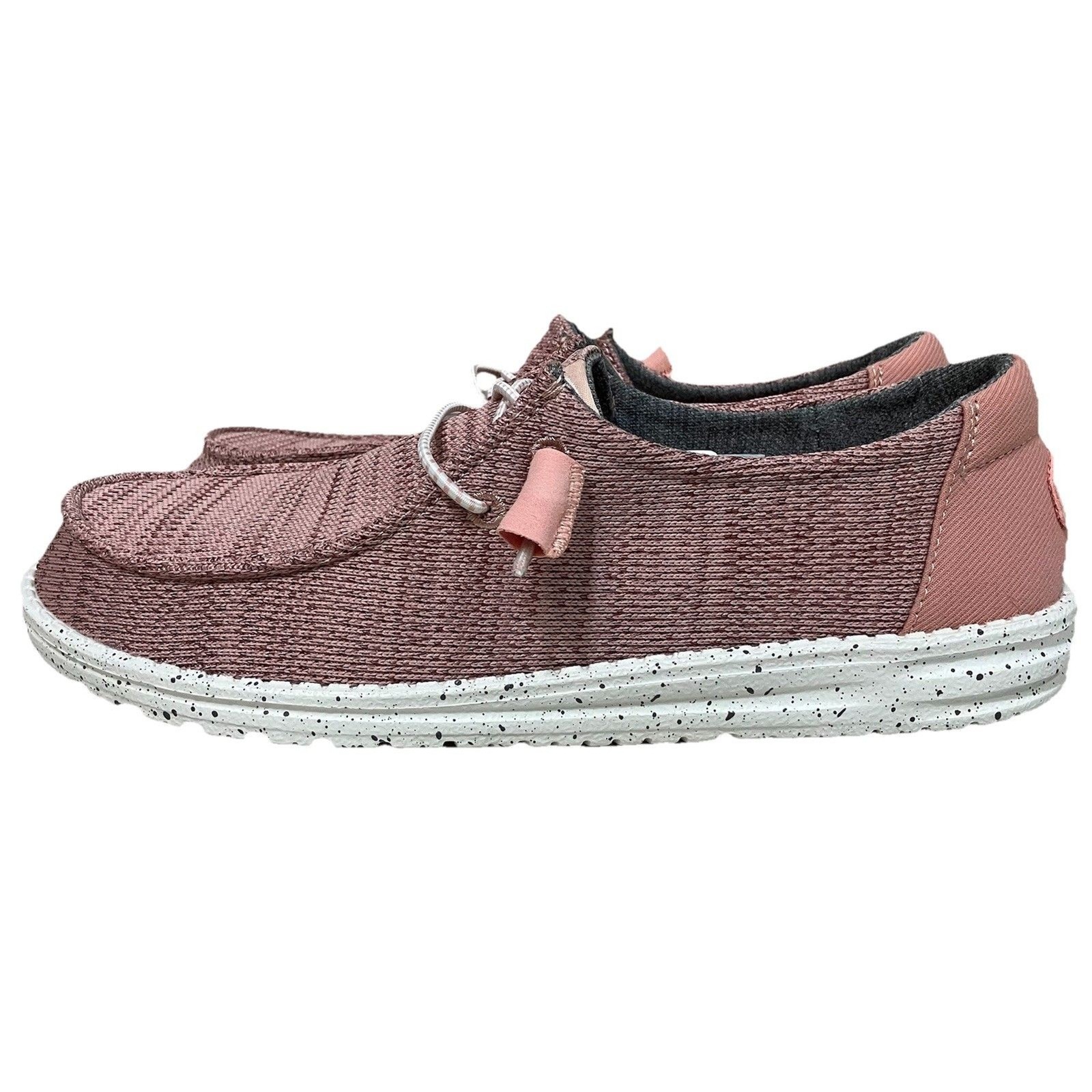 Hey Dude Ladies Wendy Size 11 Sport Mesh Light Pink Slip On Shoes US New