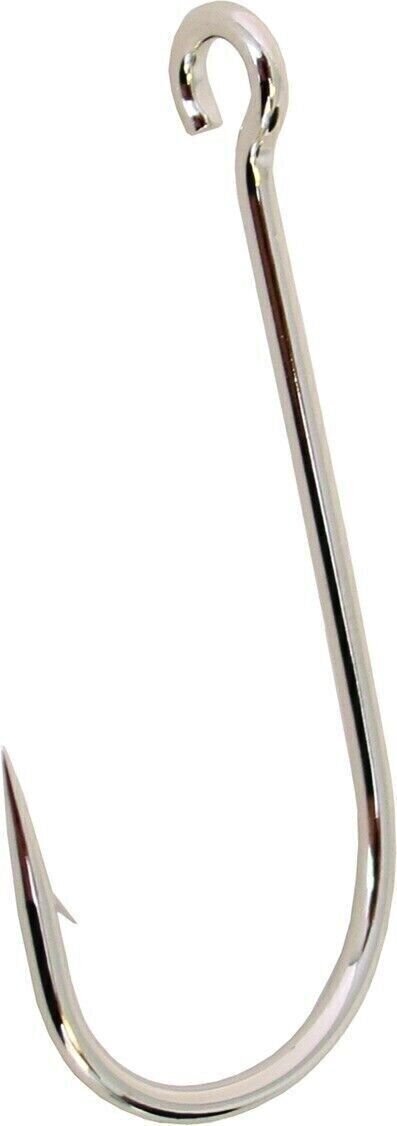 Gamakatsu 10008 Siwash Fishing Hook Size 4 Open Eye Nickel Needle Point 10 Pack