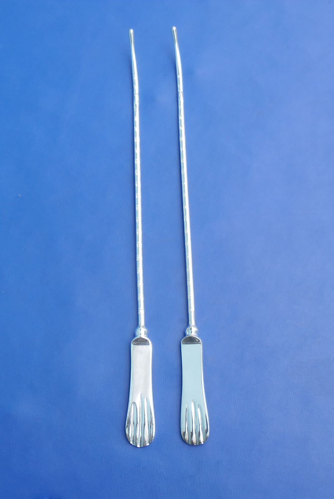 2 SIMPSON Uterine Sound Surgical Gynecology Instruments