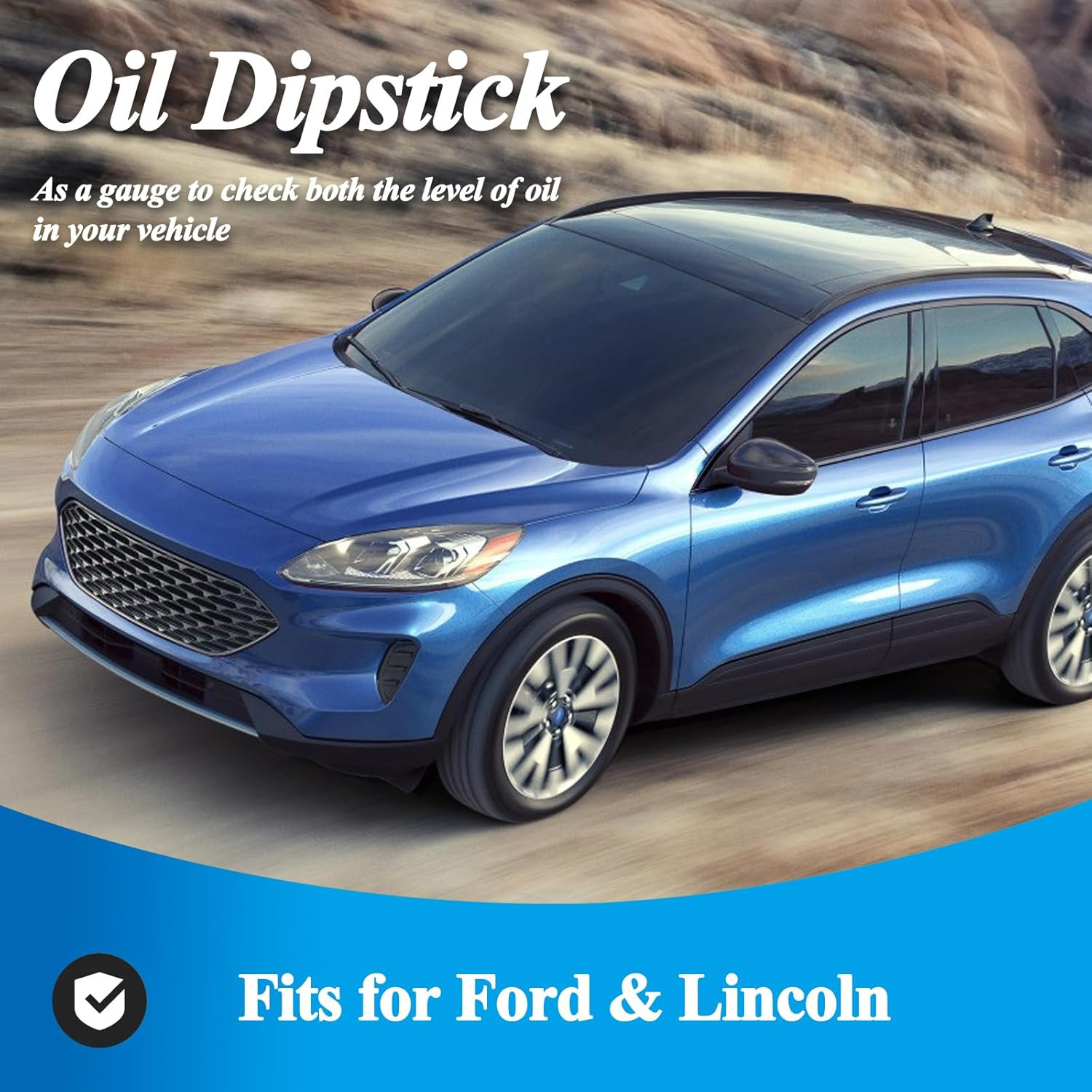Engine Oil Level Dipstick Indicator Compatible for Ford Edge Escape Explorer Foc