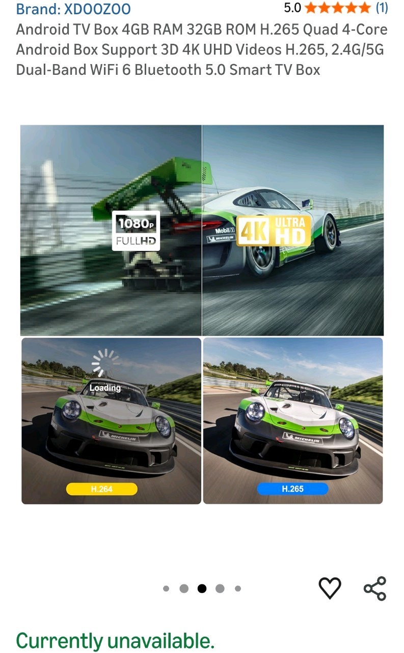 Android Streaming Box 4GB Ram 32GB ROM H.265 Quad 4 Core Android Support Box 3D