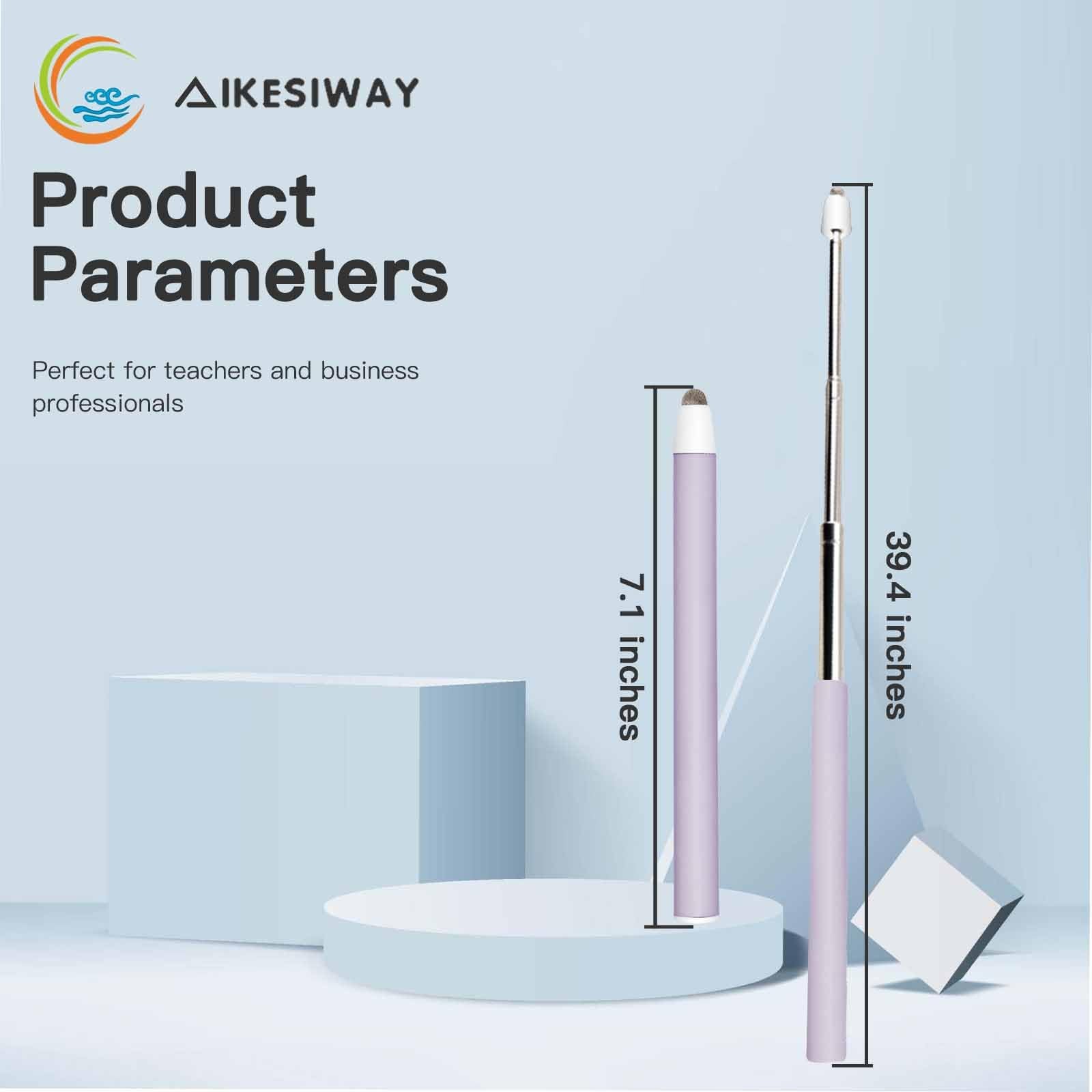 Universal Telescopic Stylus Pen for Touch Screens,Retractable Pointer Stick &...
