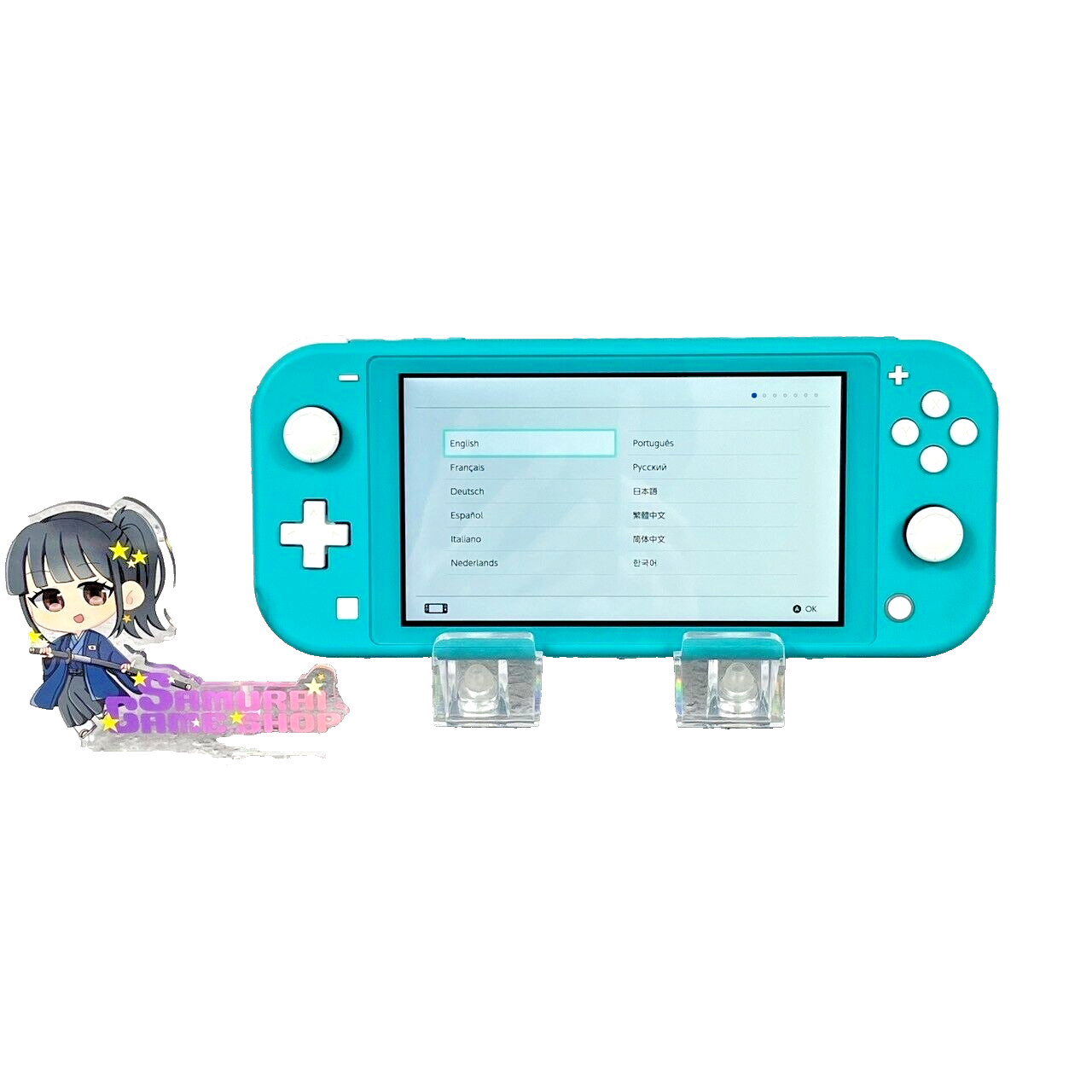 Nintendo Switch Lite Turquoise Console Only Excellent Condition Region Free