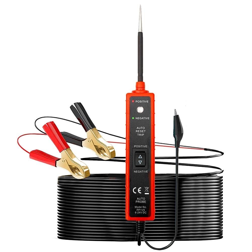 Probador De Circuitos Corriente Electrica DC Voltaje Automotriz 6V-24V NUEVO US