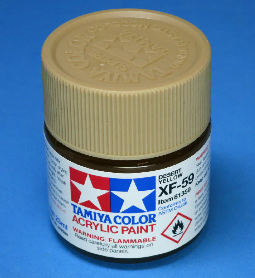 Tamiya Acrylic 23ml 81359 XF-59 Desert Yellow