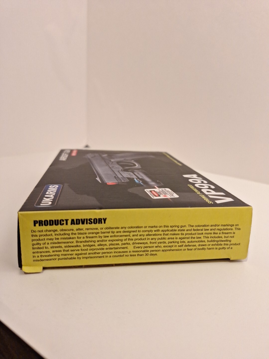 UKARMS Airsoft Gun Spring Powered VP99A NEW OPENED BOX.