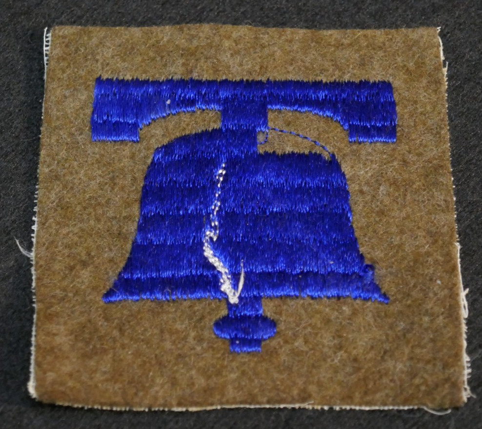 1930s - WWII US Army 76th "Liberty Bell" Infantry Division Wool SSI Patch Type