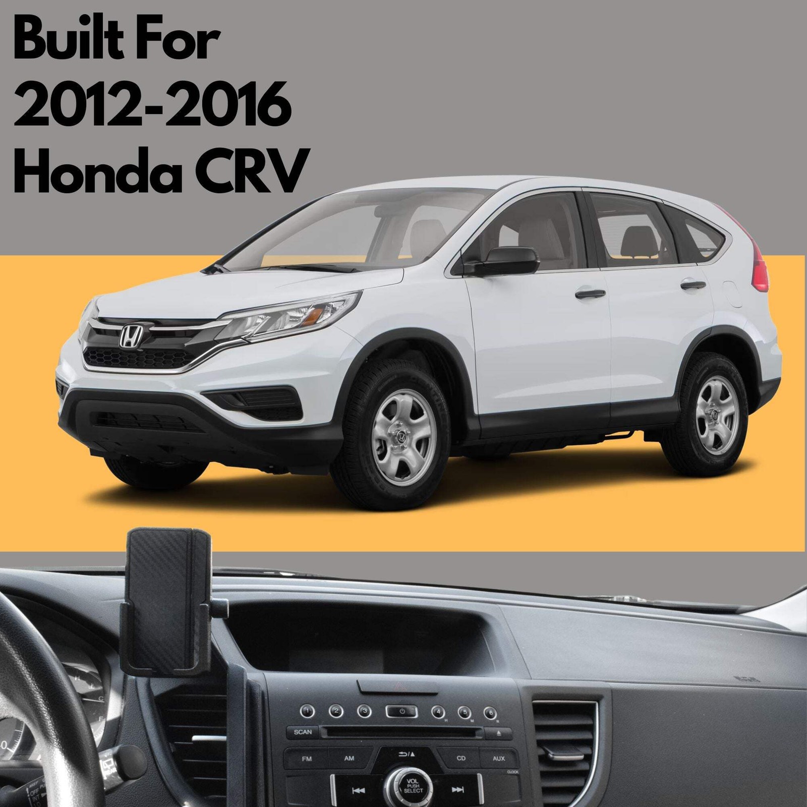 Phone Holder for Honda CRV 2012-2016