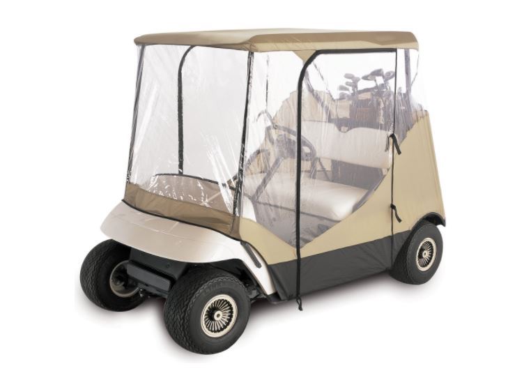 2 Person Fairway Travel 4-Side Golf Cart Enclosure For Club Car Yamaha EZGO
