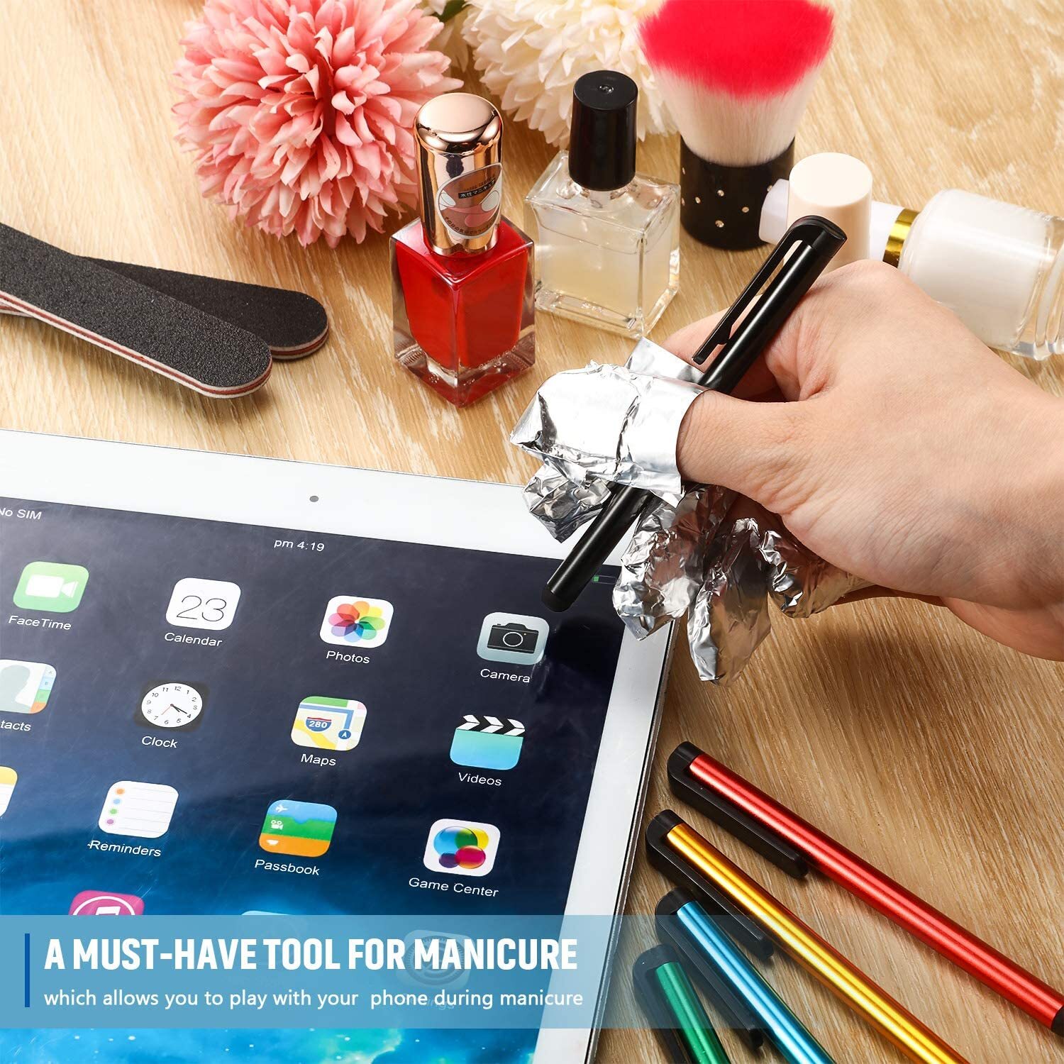 10* Capacitive Touch Screen Stylus Pen Universal for iPhone iPad Samsung Tablet