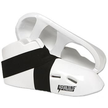 Lightning Kicks Sparring Shoes/Footgear - White - Size 7-7 1/2 | Small
