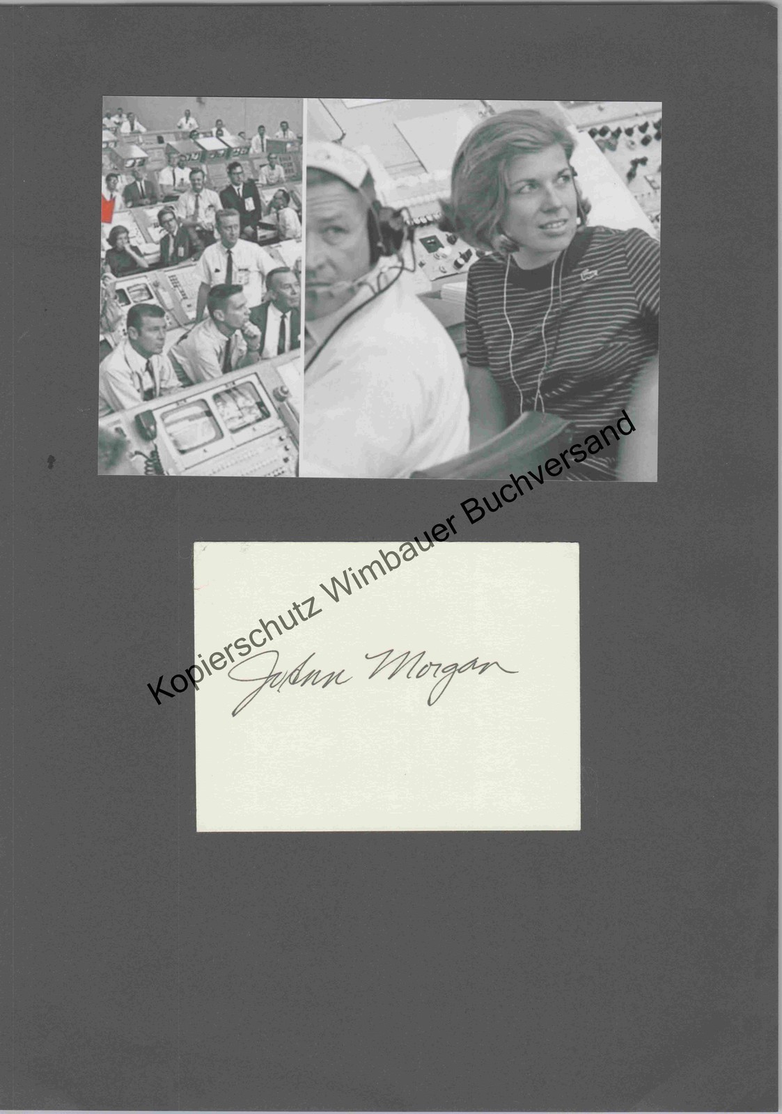 Original Autograph JoAnn Hardin Morgan NASA Engineer /// Autograph Auto Size 335475