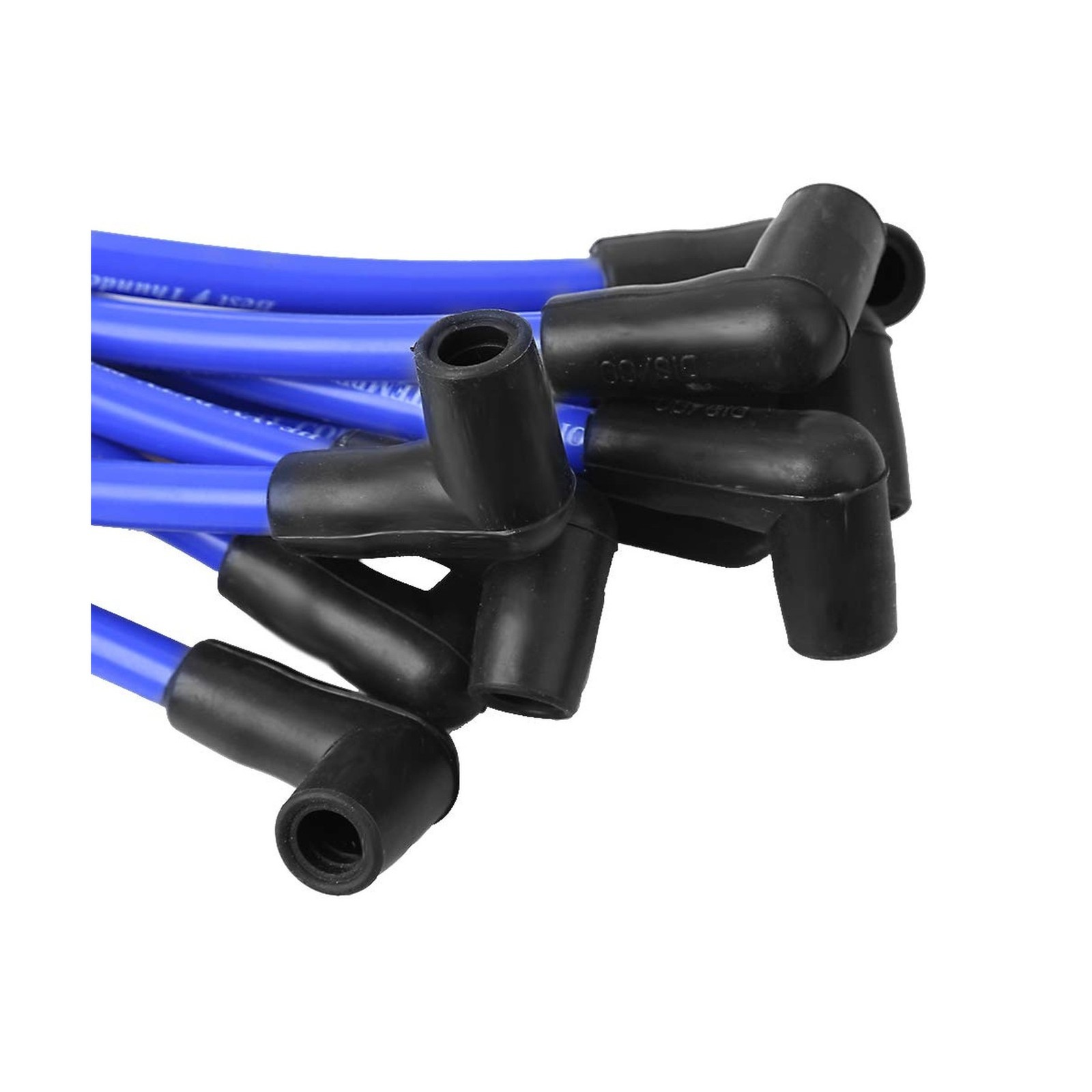 10pcs Spark Plug Wire Set 9mm Blue Ignition Wire Replacement fo... Fast USA SHIP