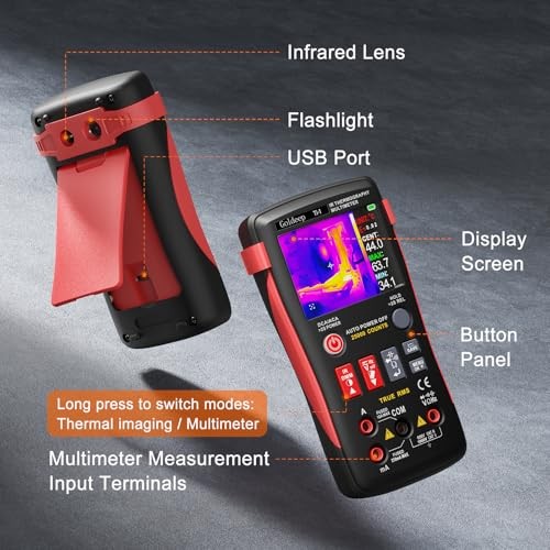 Goldeep 2 in 1 Thermal Imaging Camera 240x240 TISR