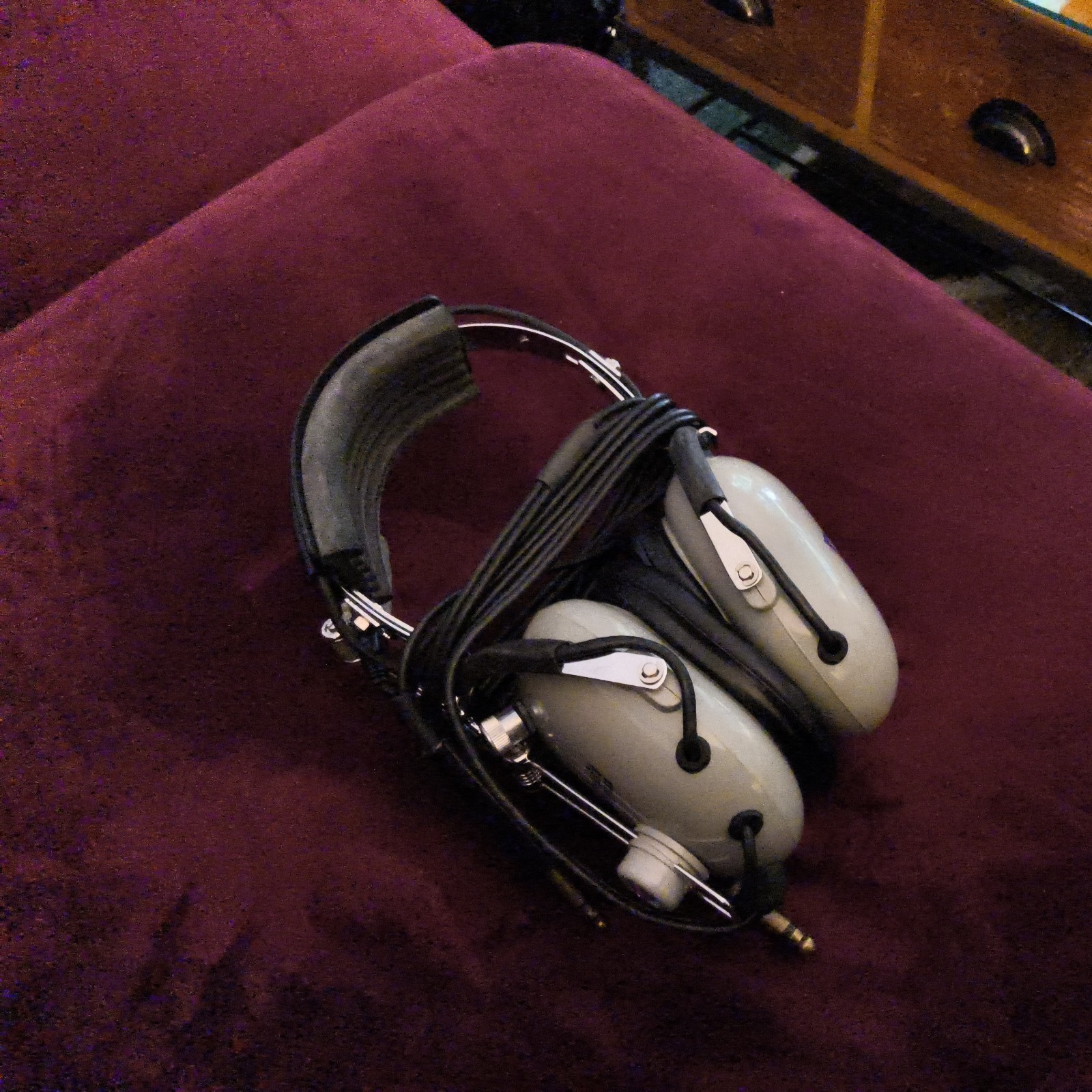 Soft comm aviation Headset C-40 Pilot Flying Airplane