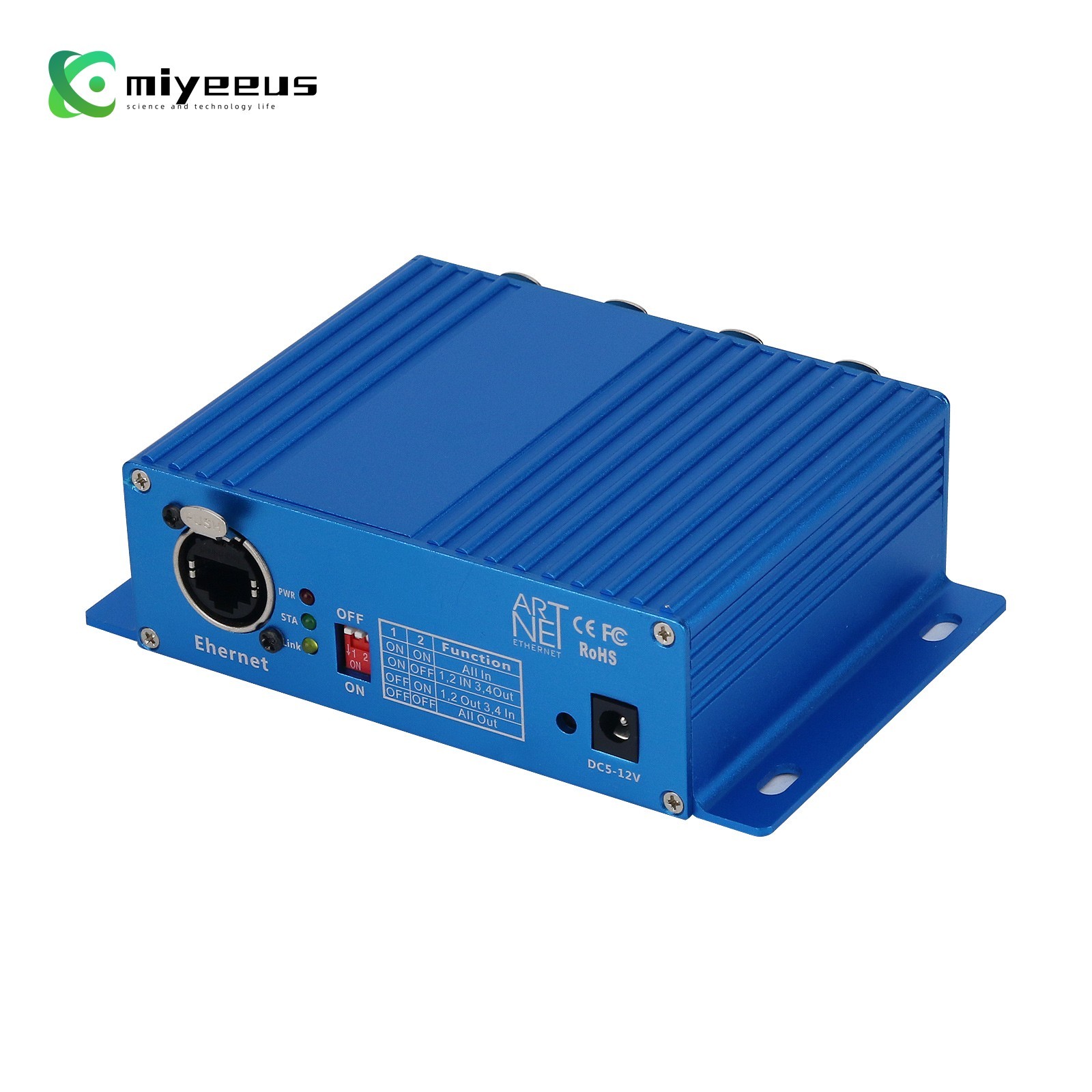 TP-D16 ArtNet Stage Light Controller 4-Port Bidirectional Network Controller my2