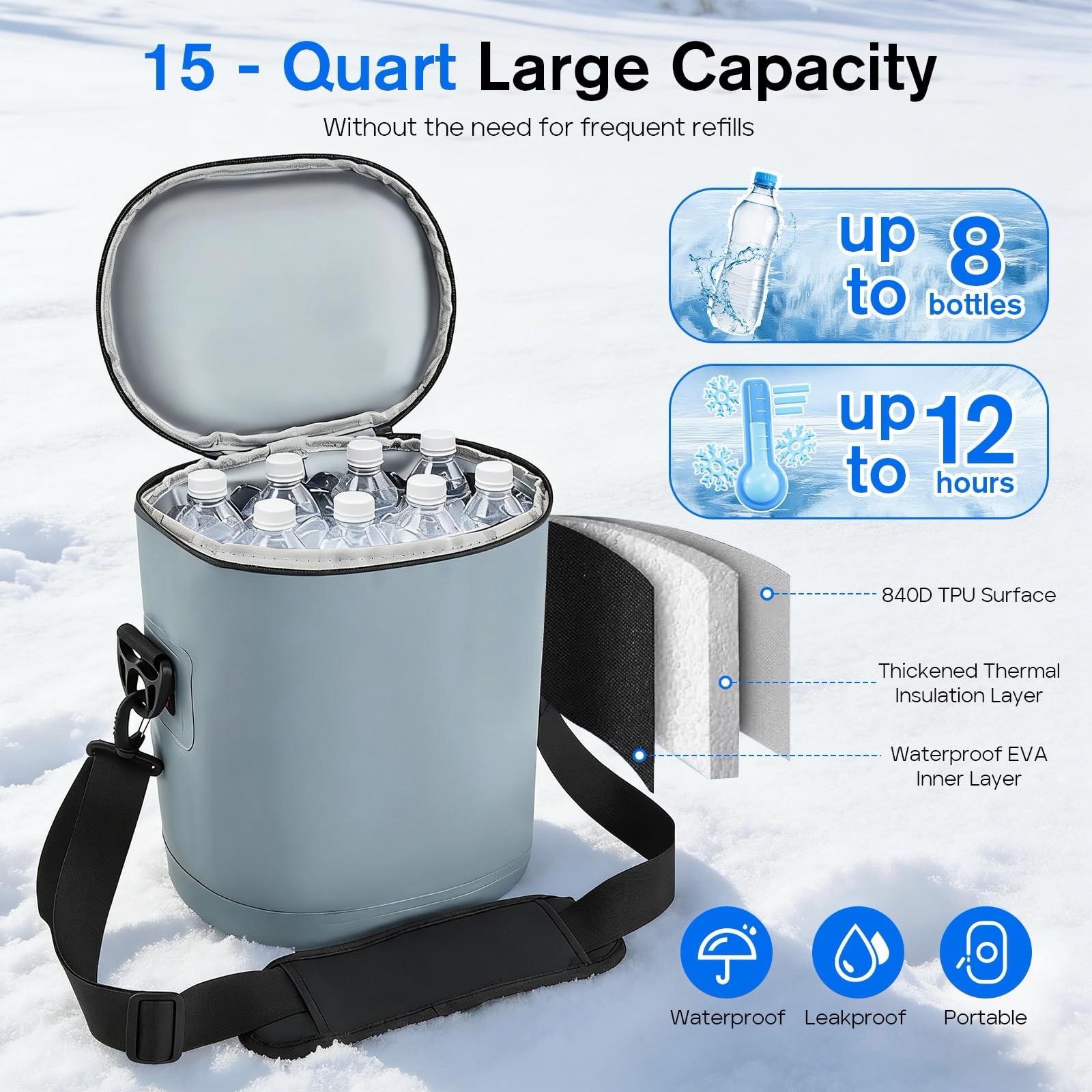 Cold Therapy Machine with Programmable Timer: Portable Ice Therapy Knee Surgery