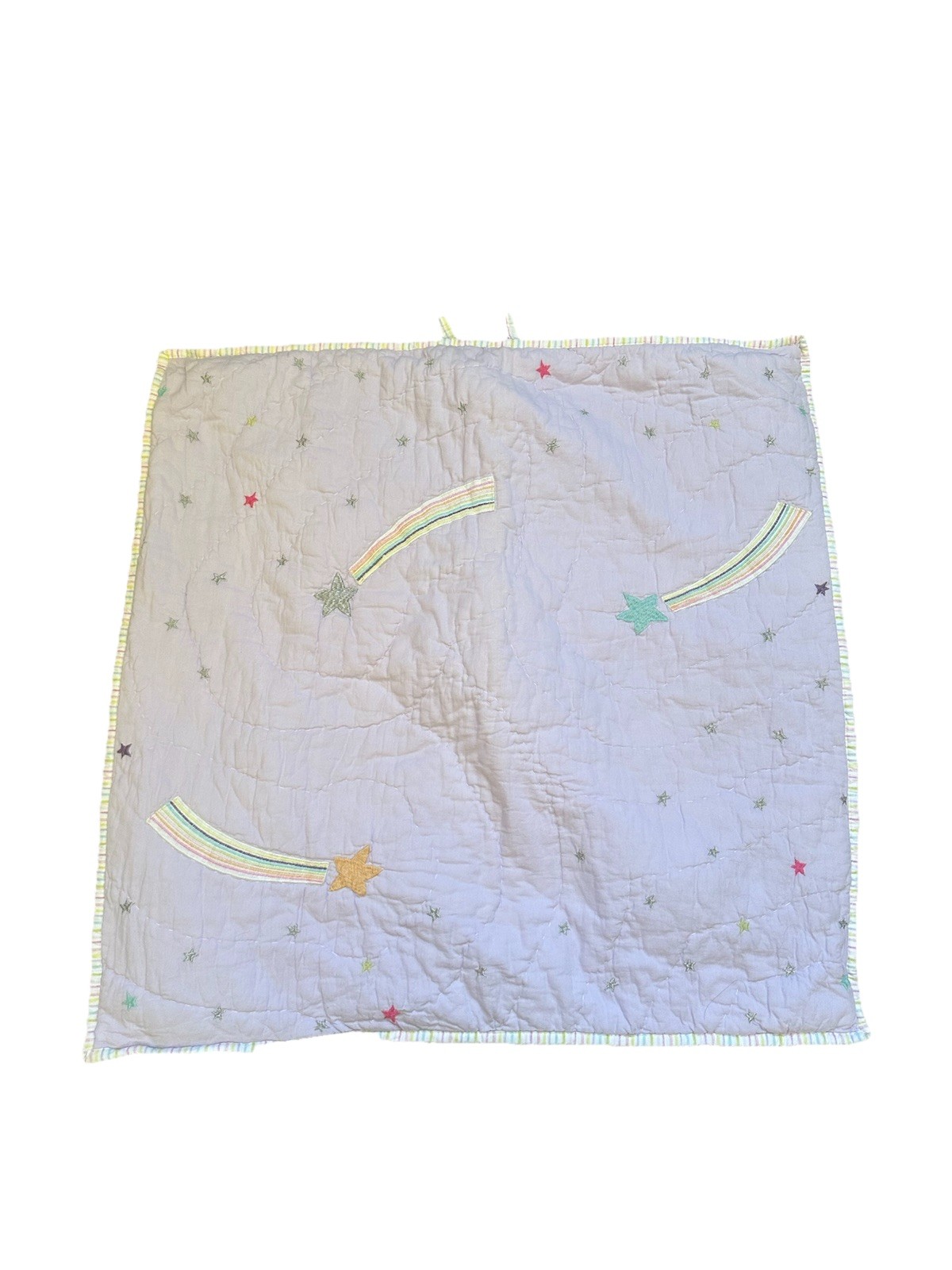 Pottery Barn Kids Multicolored Shooting Stars Pillowcase