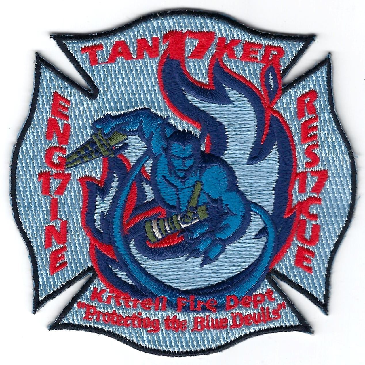 TENNESSEE - Kittrell Fire Dept. - Station 17 - [ Company Patch ]