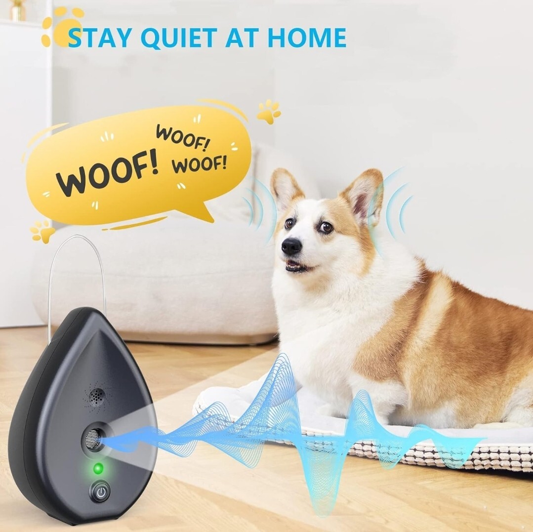 MODUS Automatic Anti Barking Control Device Indoor, Bark Box (New,Grey)