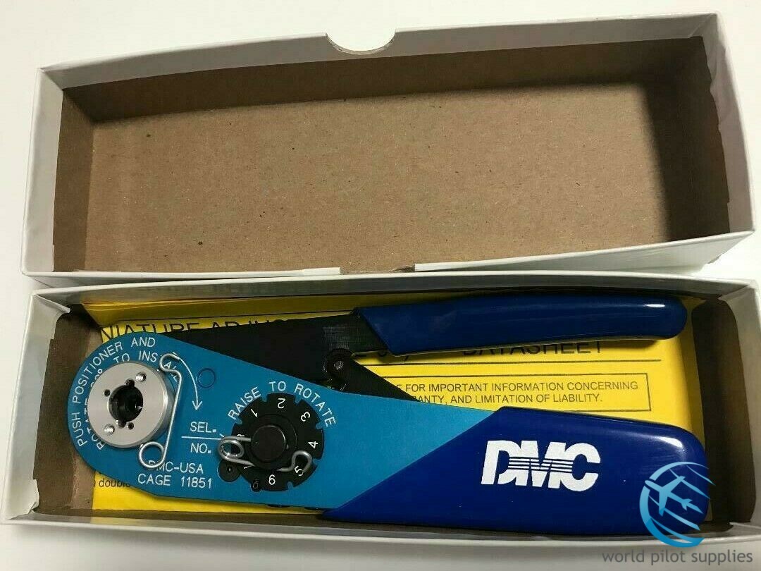 DMC, Daniels MFG, Miniature Adjustable Indent Crimp Tool, p/n AFM8
