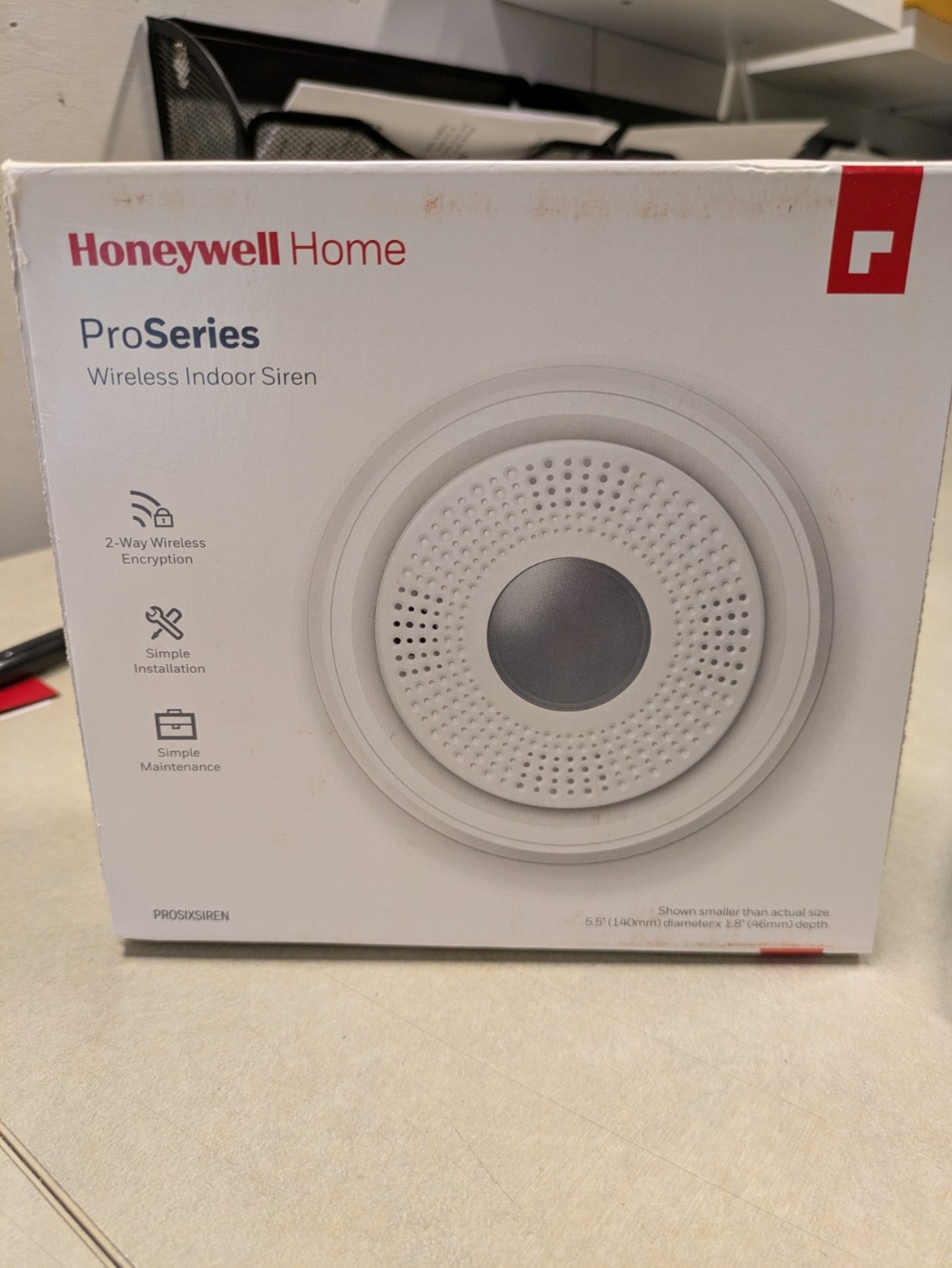 Honeywell Home PROSIXSIREN ProSeries Wireless Indoor Siren