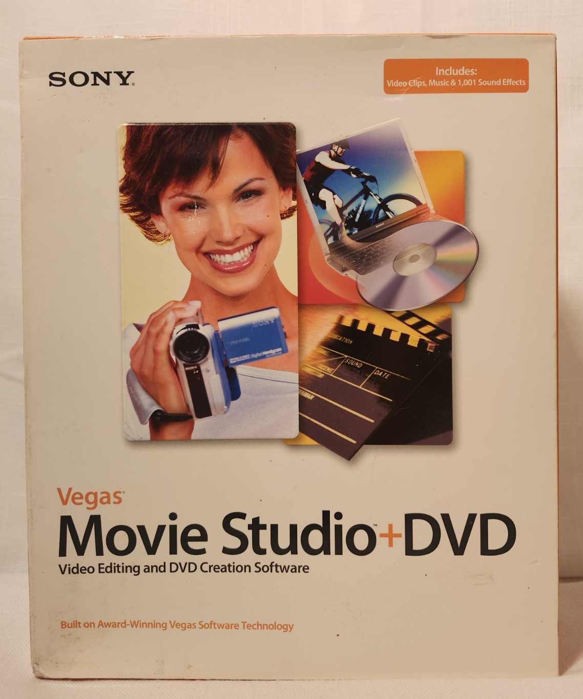 Sony Vegas Movie Studio + DVD - Video Clips Music & 1001 Sound Effects