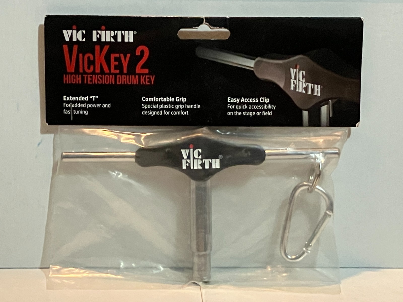 Vic Firth - VicKey 2 - High Tension Drum Key Vicky NEW In Package