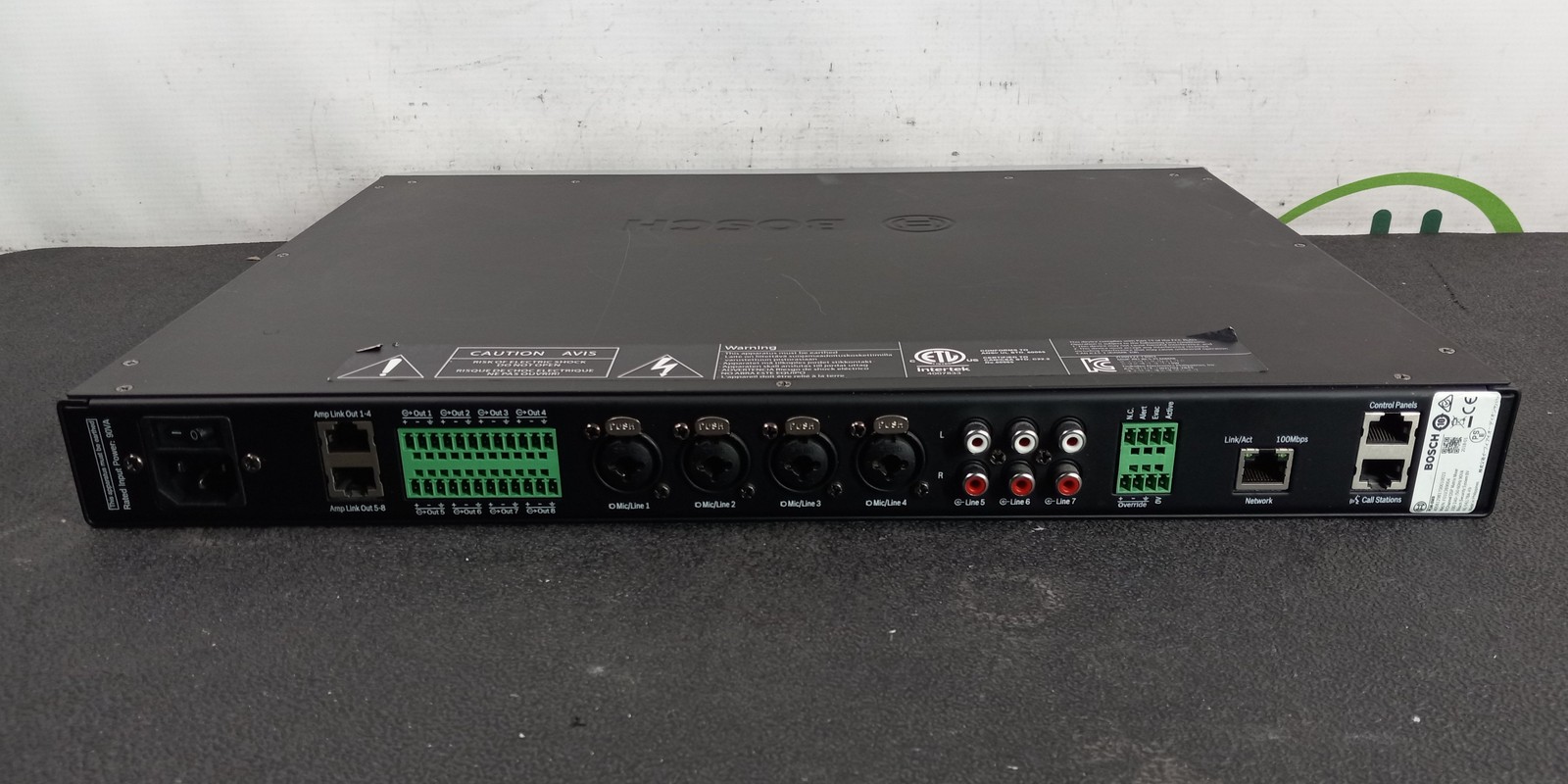 BOSCH PLM-8M8 Matrix 8‑Channel DSP Matrix Mixer