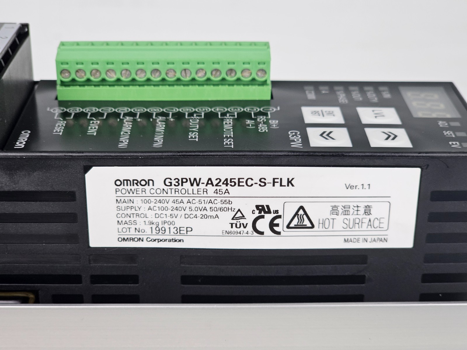 OMRON G3PW-A245EC-S-FLK POWER CONTROLLER
