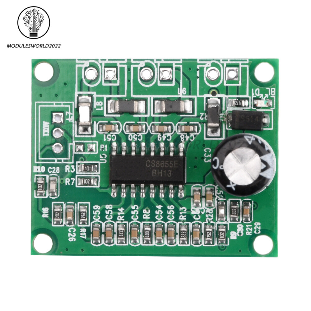 MP3 Decoder Board DC7V-16V Power Amplifier Board 2*15W DIY Audio Decoder Module