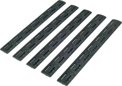 Bravo Company BCM GUNFTR MCMR M-LOK Rail Panel Kit 5.5 in Black 5 Pack