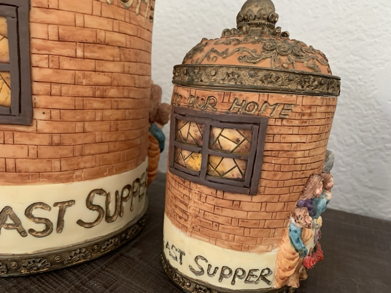 The Last Supper Kitchen Canisters