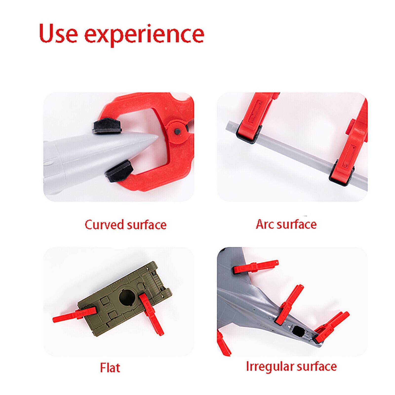 For Hobby Model DIY 2/4/20 PCS Seamless Auxiliary Clamp Model Tool