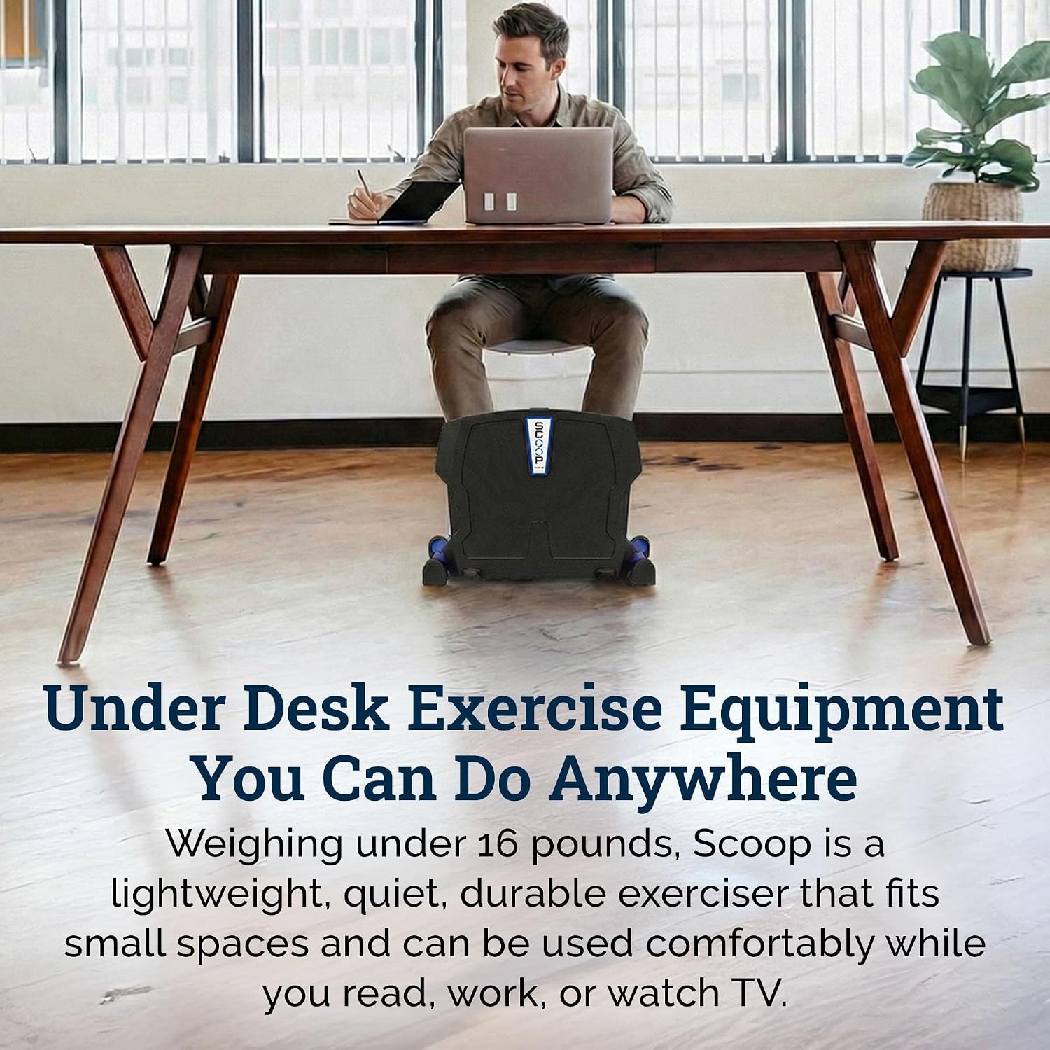 Lateral Elliptical Compact Under Desk Exercise Equipment & Lateral Elliptical