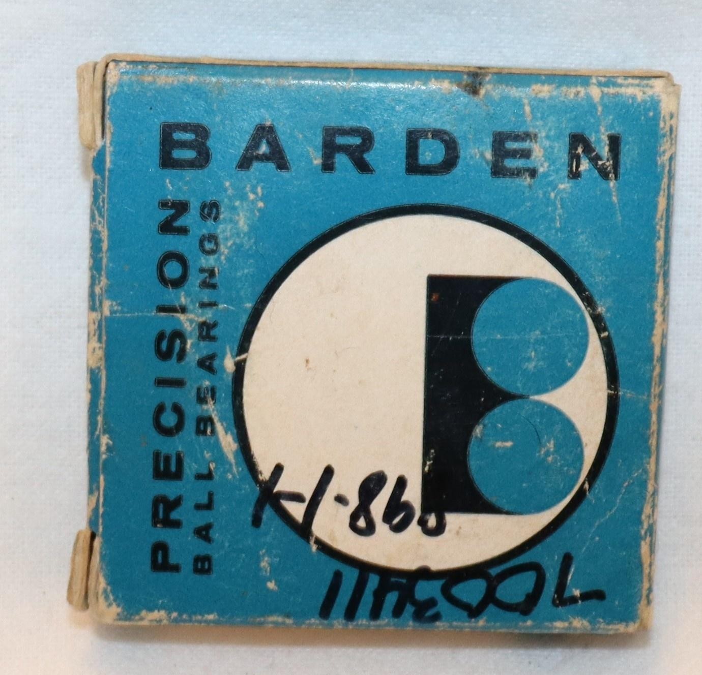 Barden Precision Ball Bearing 205FFT3 G-6 D11I New in Box Industrial Parts USA