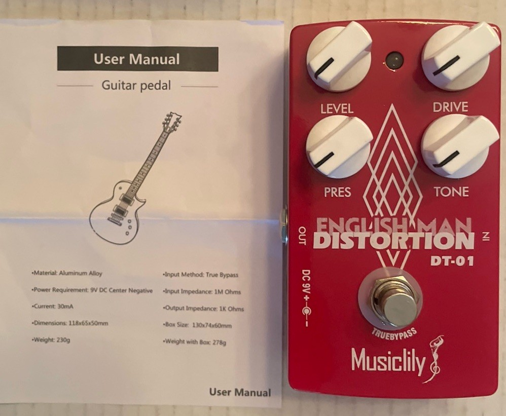 Distortion Effect Pedal