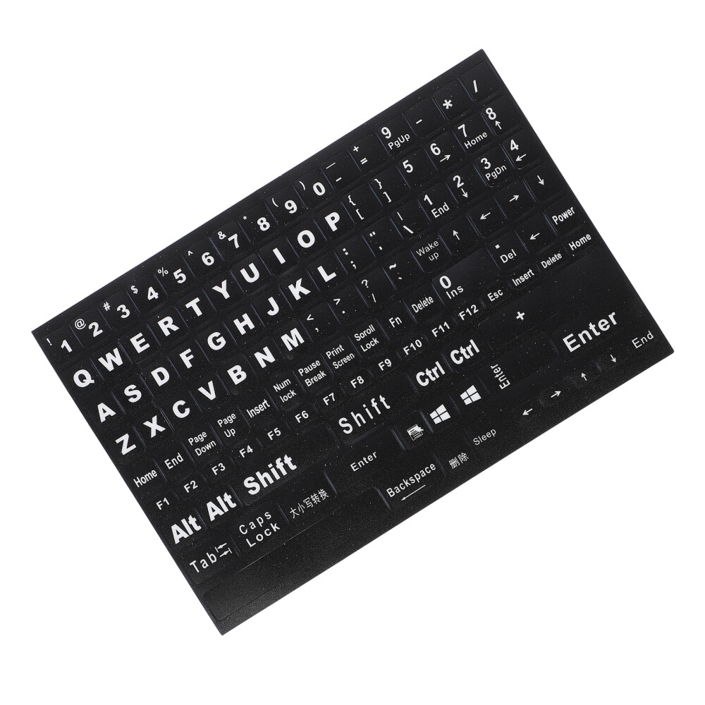Keyboard PC English Keyboard Stickers Keycap Stickers Laptop
