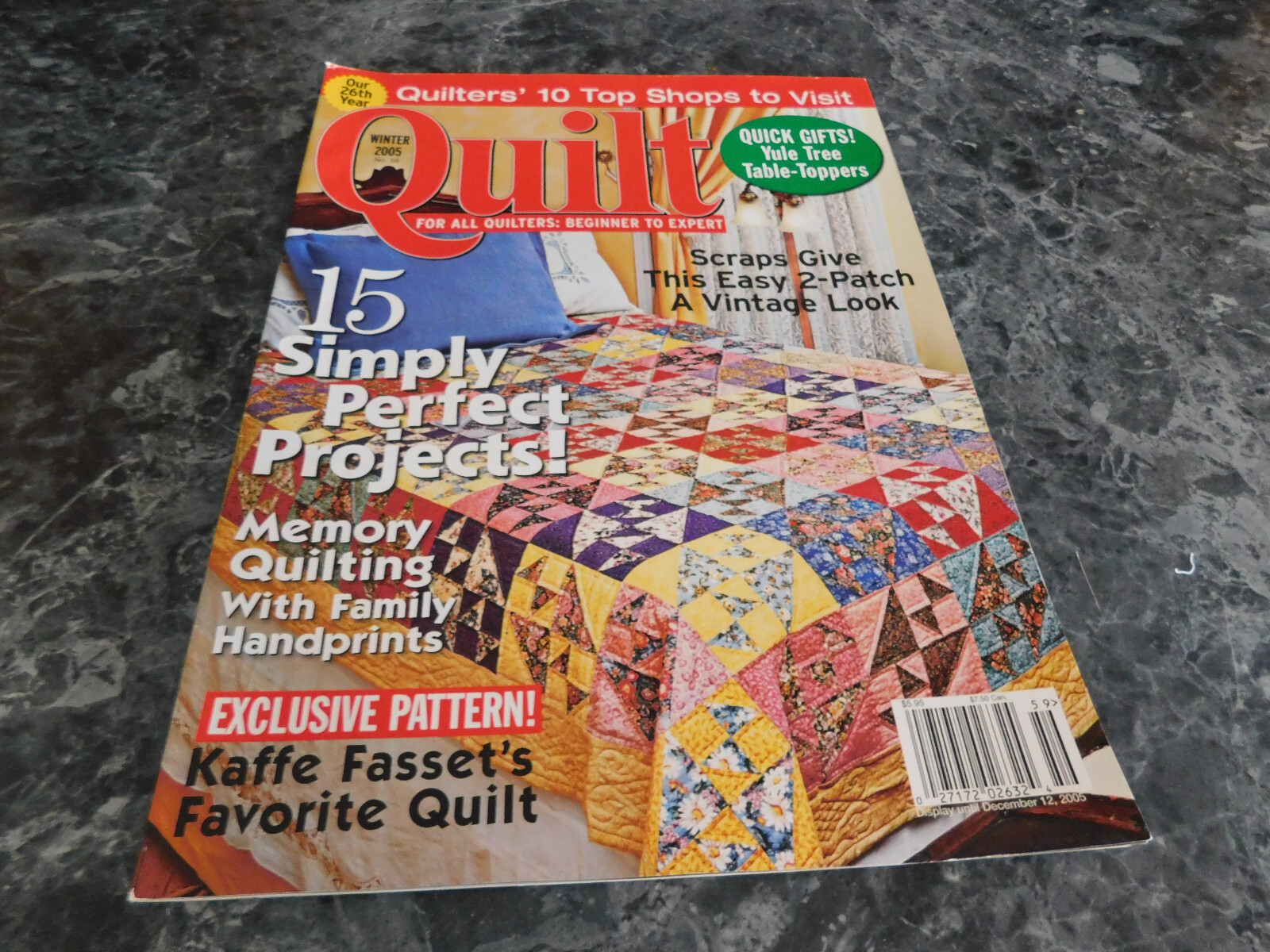 Quilt Magazine Winter 2005 Amish Blooms