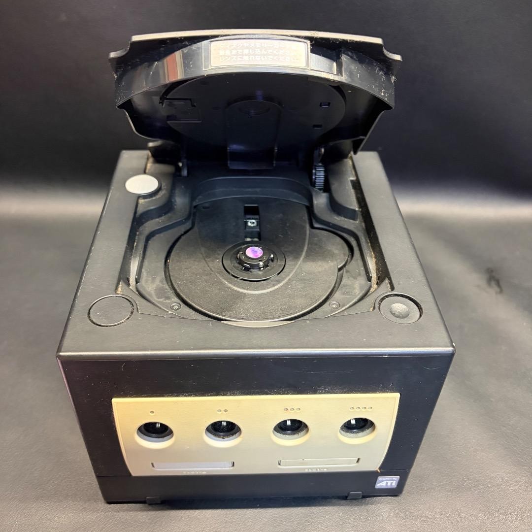 Nintendo GameCube DOL-001 Black NTSC-U Serviced Tested A0424