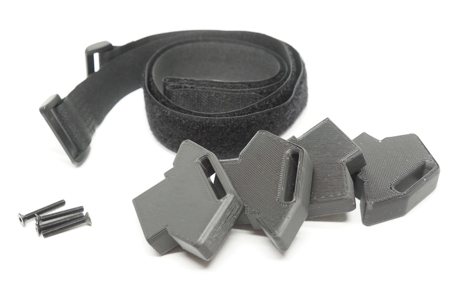 Battery Hold Down Mounts / Straps - Compatible w/ Traxxas XMAXX XRT & Sandcar