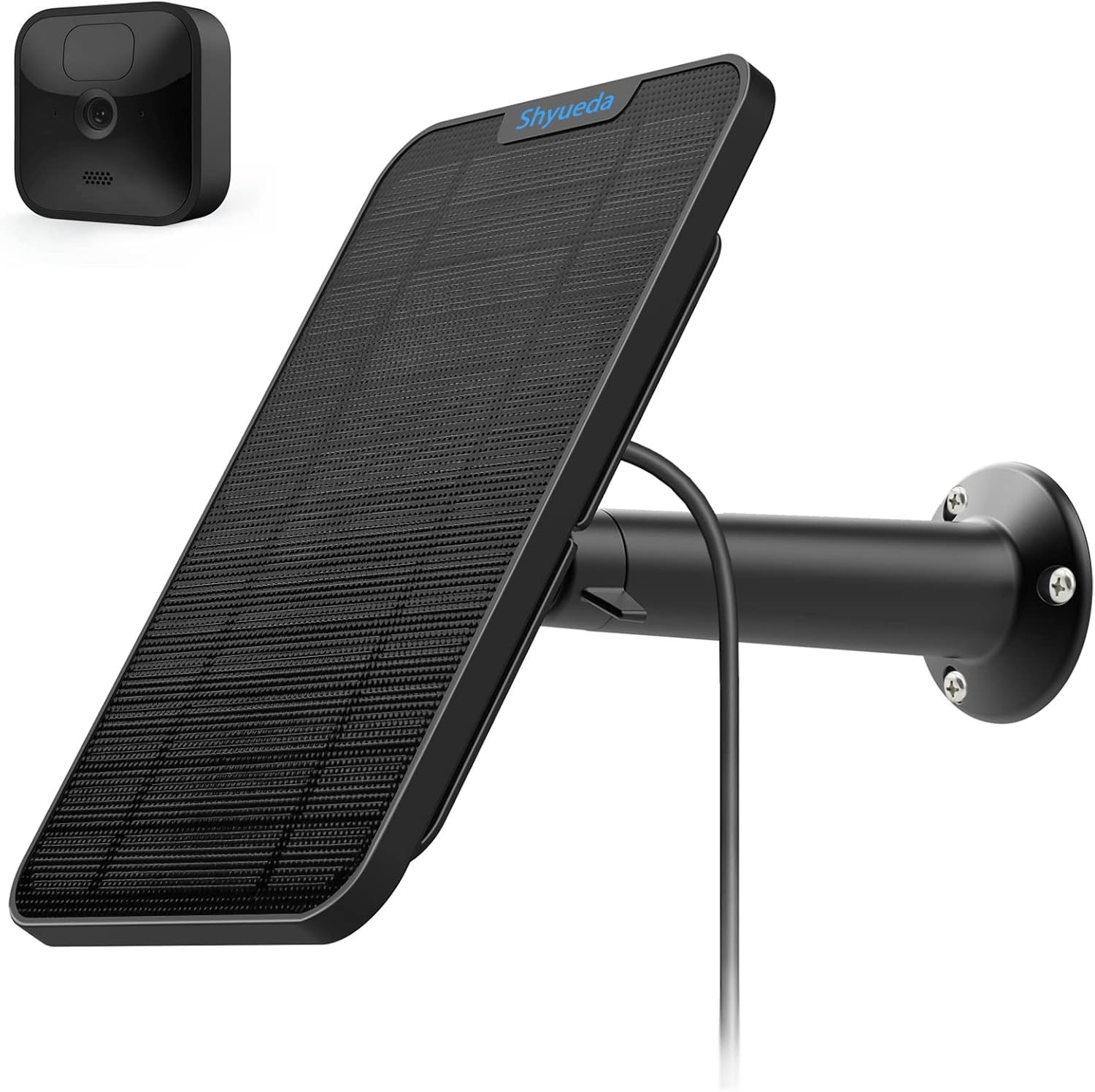 Waterproof Solar Panel for Blink 3rd Gen/XT/XT2 Camera - Quick Charge